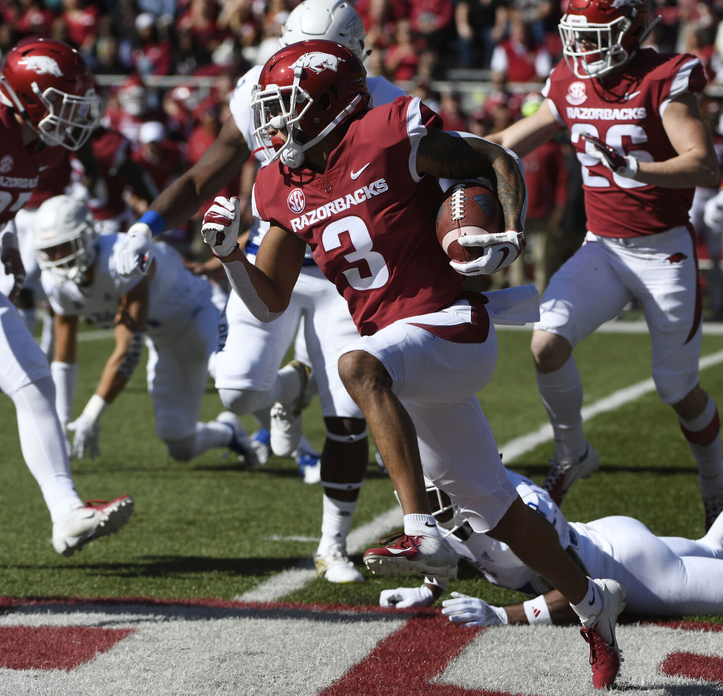 Tulsa Arkansas Football